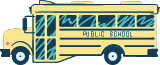 Drawn School Bus Side