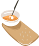 Bowl & Cutting Board
