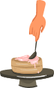 Spreading Frosting