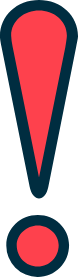 Outlined Exclamation Point