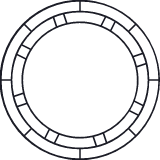 Inset Rings Glyph