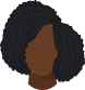 Curly Side Part