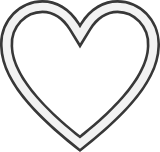 Inset Heart