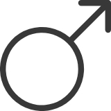 Tall Male Sign