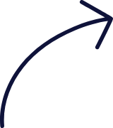Plain Curved Arrow