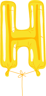 Foil Balloon "H"