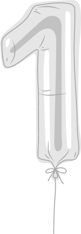 Foil Balloon "1"