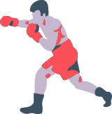Punching Boxer