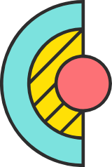 Half Circle & Dot