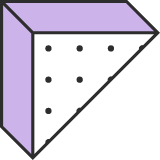 Spotted 3D Triangle