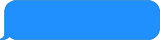 Short Stubby Speech Bubble