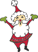 Joyful Santa