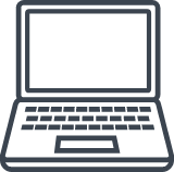 Blank Laptop