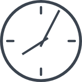 Blank Wall Clock