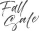 Fall Sale