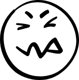 Livid Smiley Face
